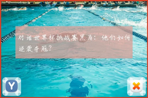 对话世界杯挑战赛黑马：他们如何逆袭夺冠？